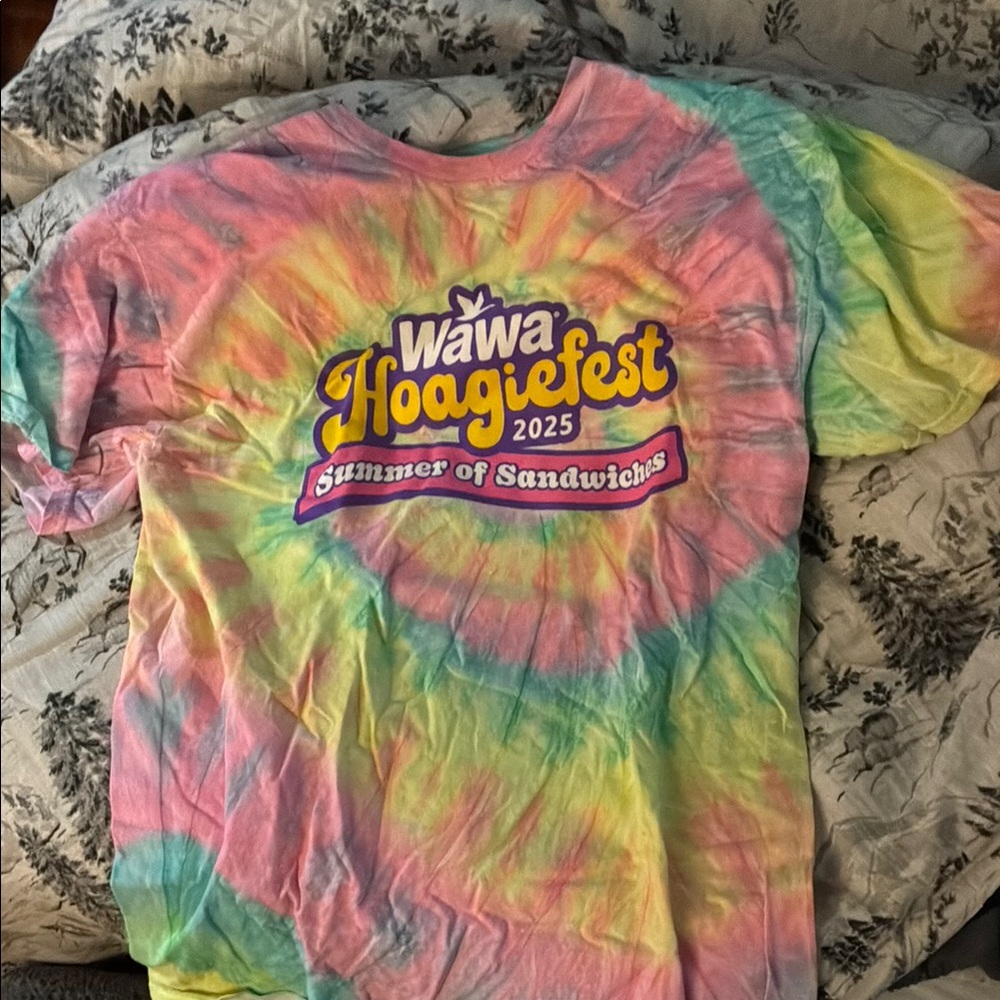 Hoagiefest Tie-Dye T-Shirt 2025